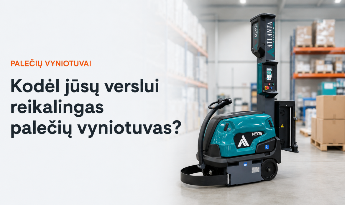 Kodėl tau reikia palečių vyniotuvo